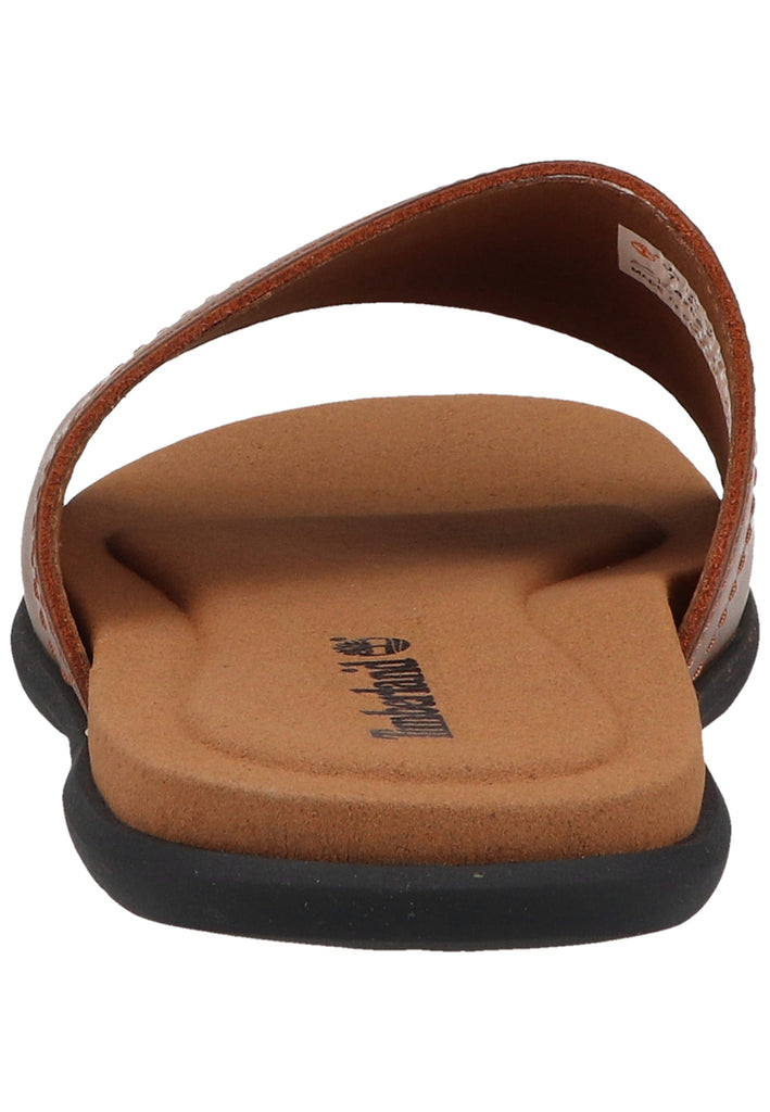 Timberland Pantoletten Leder Cognac