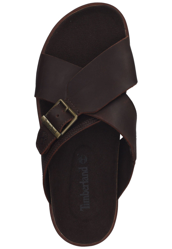 Timberland Pantoletten Leder Dunkelbraun
