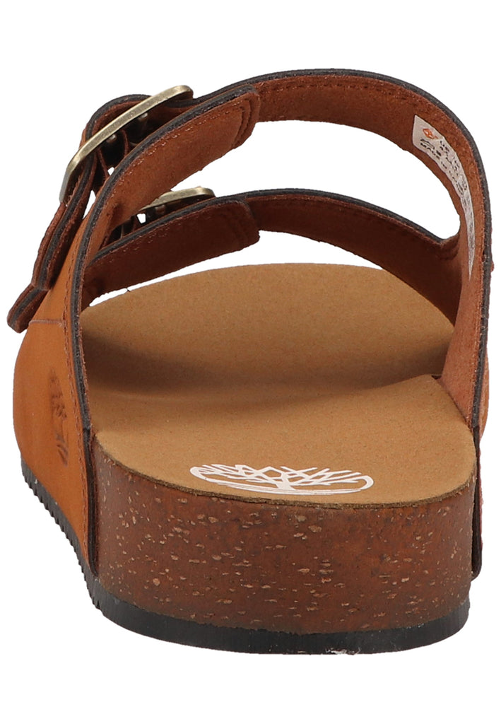 Timberland Pantoletten Lederimitat Braun