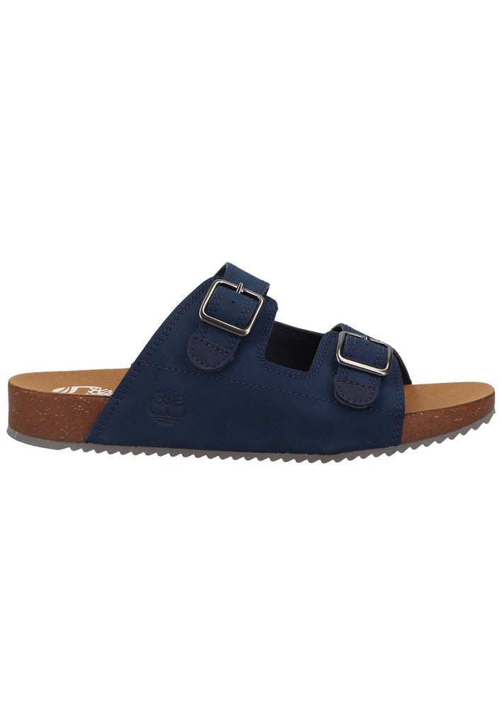 Timberland Pantoletten Lederimitat Dunkelblau