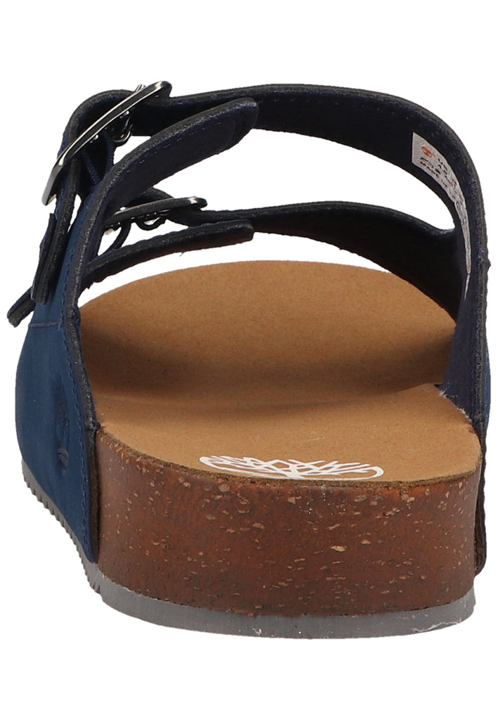 Timberland Pantoletten Lederimitat Dunkelblau