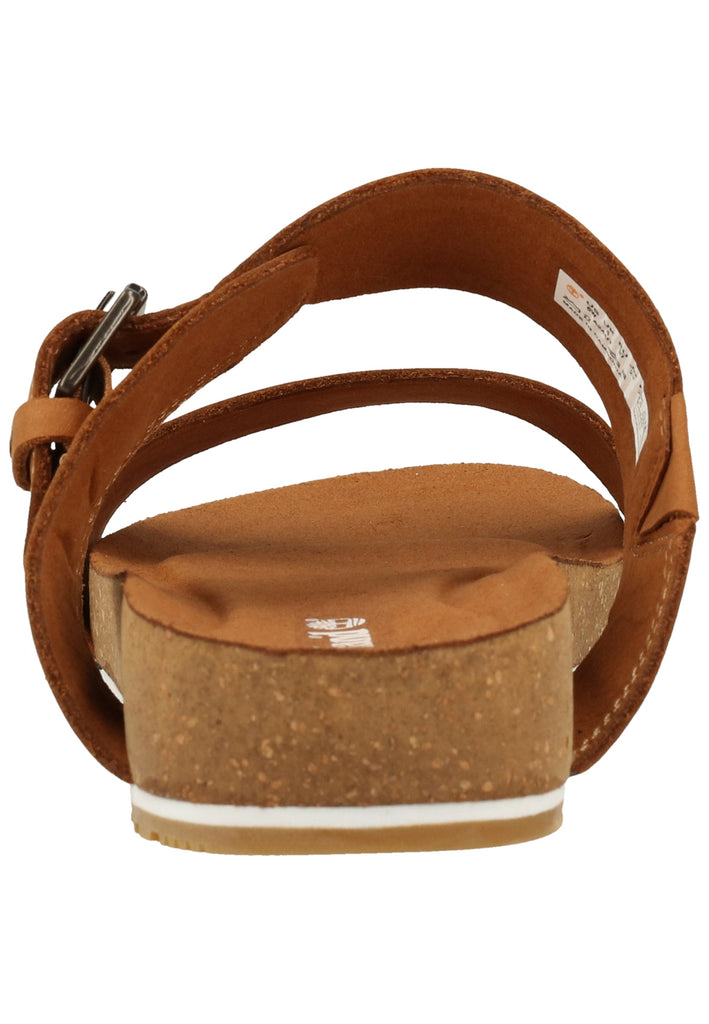 Timberland Pantoletten Nubukleder Mittelbraun
