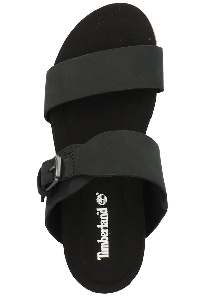Timberland Pantoletten Nubukleder Schwarz