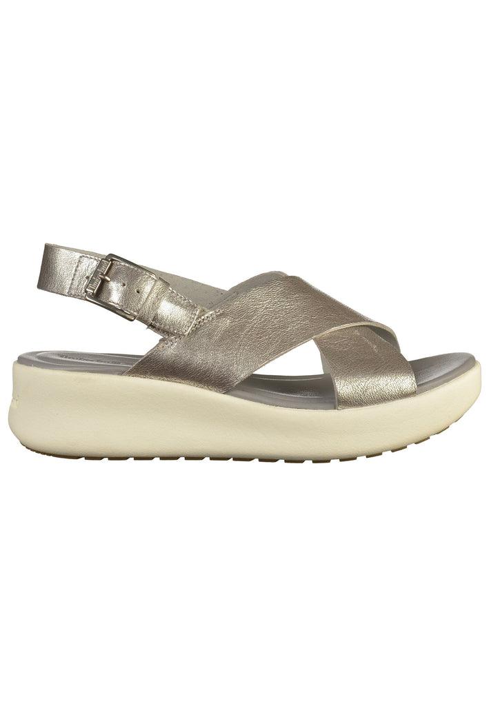 Timberland Sandalen Leder Silber