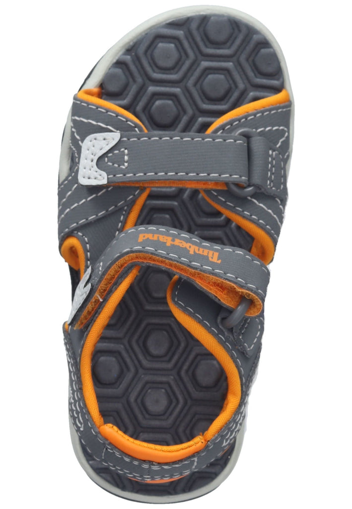 Timberland Sandalen Lederimitat Grau/Orange