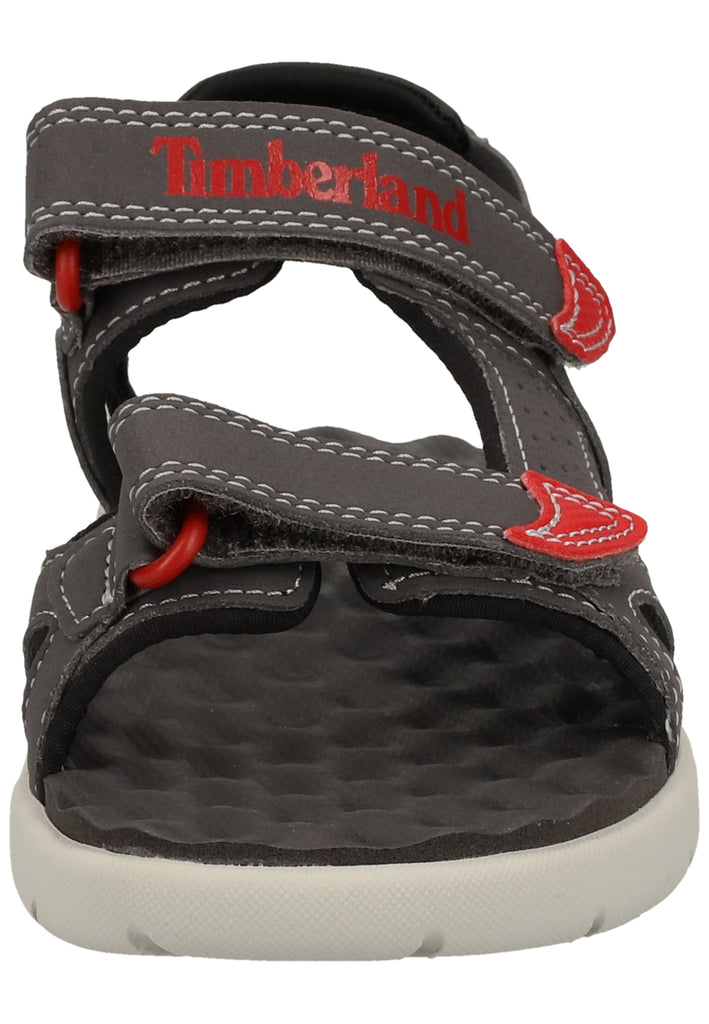 Timberland Sandalen Lederimitat Grau/Rot