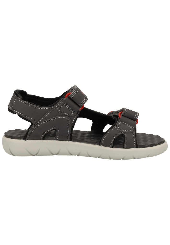 Timberland Sandalen Lederimitat Grau/Rot
