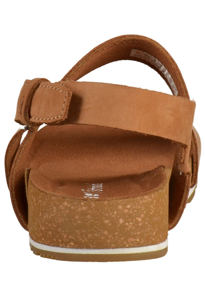 Timberland Sandalen Lederimitat Hellbraun