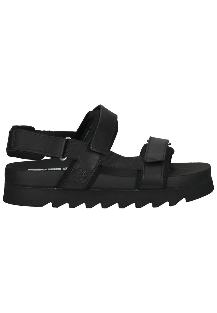 Timberland Sandalen Lederimitat Schwarz