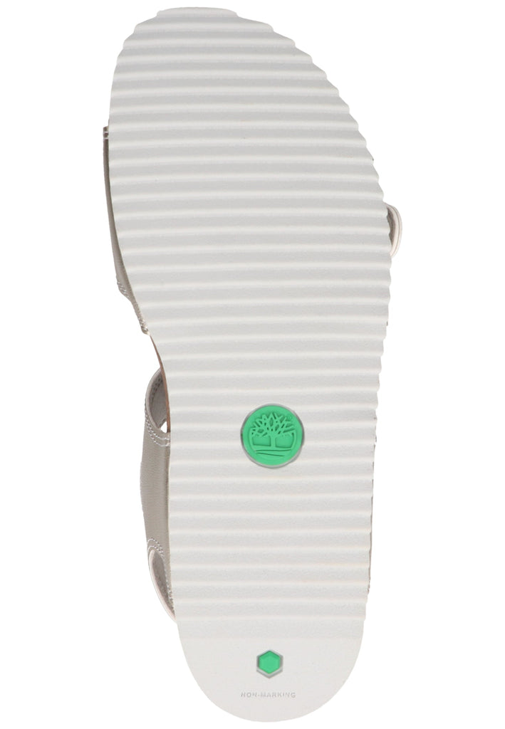 Timberland Sandalen Lederimitat Silber