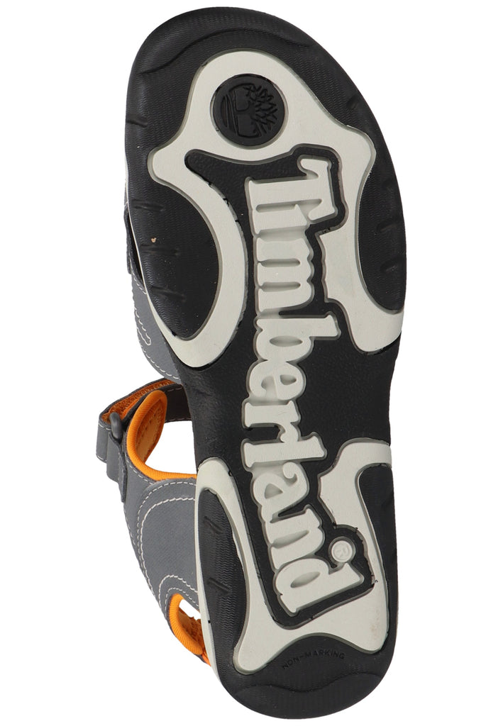 Timberland Sandalen Lederimitat/Textil Grau/Orange