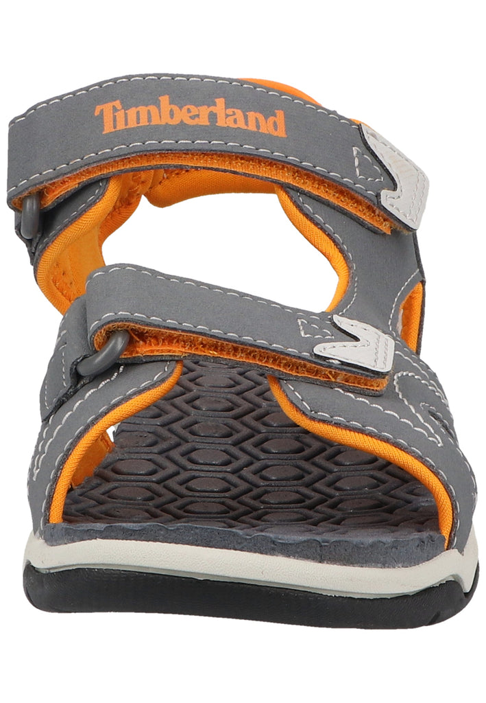 Timberland Sandalen Lederimitat/Textil Grau/Orange