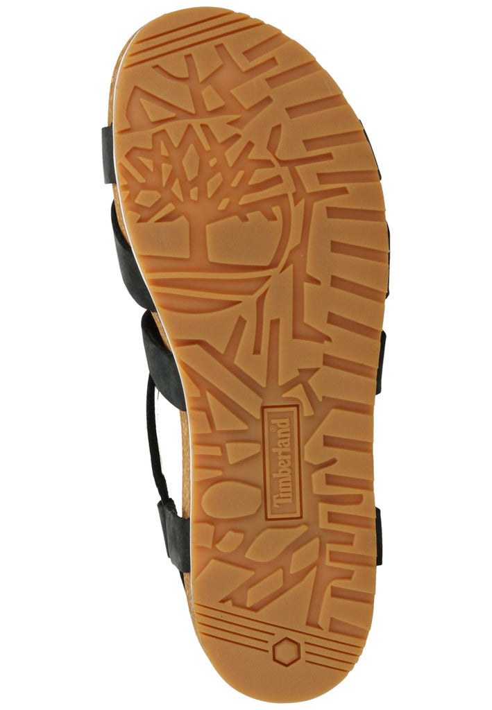 Timberland Sandalen Nubukleder Schwarz