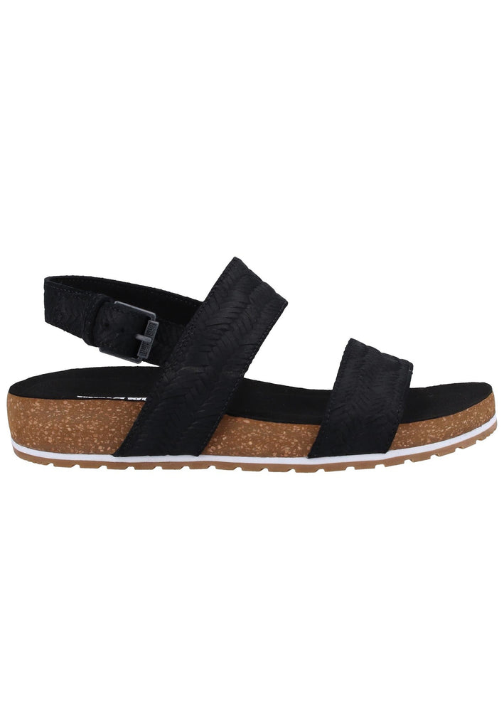 Timberland Sandalen Veloursleder Schwarz