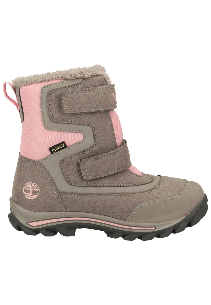 Timberland Stiefel Leder/Synthetik Grau Warmfutter