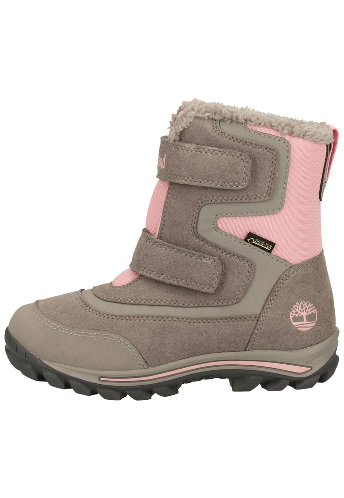 Timberland Stiefel Leder/Synthetik Grau Warmfutter