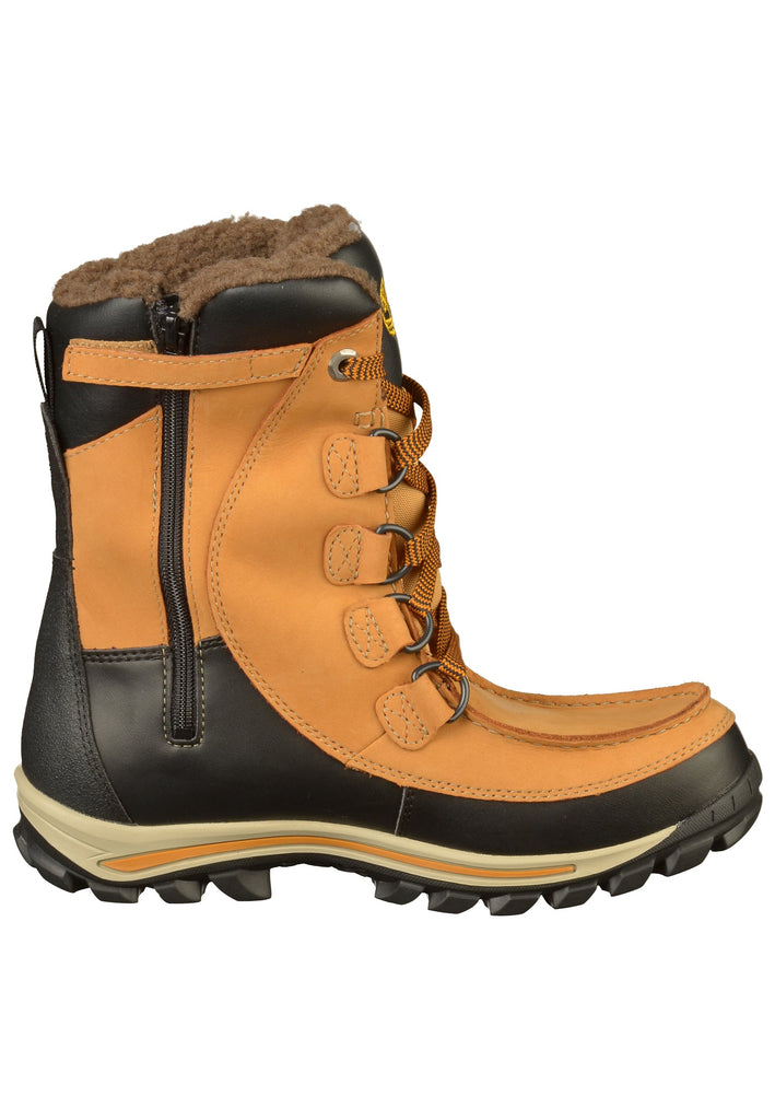 Timberland Stiefel Leder/Textil Braun Warmfutter