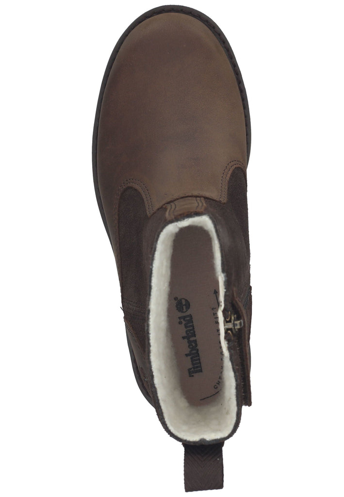 Timberland Stiefelette Leder Dunkelbraun Warmfutter