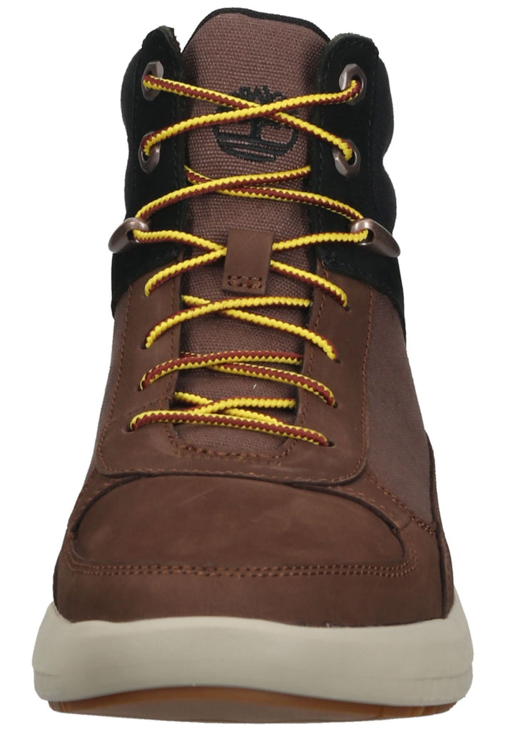 Timberland Stiefelette Leder/Textil Braun/Schwarz
