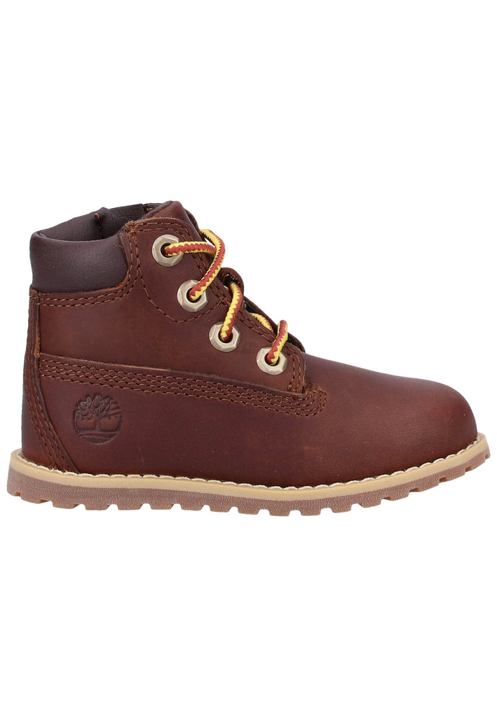 Timberland Stiefelette Leder/Textil Dunkelbraun