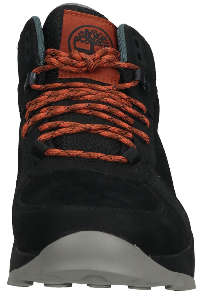 Timberland Stiefelette Leder/Textil Schwarz/Grau