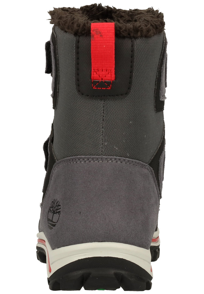 Timberland Stiefelette Textil Grau/Schwarz Warmfutter