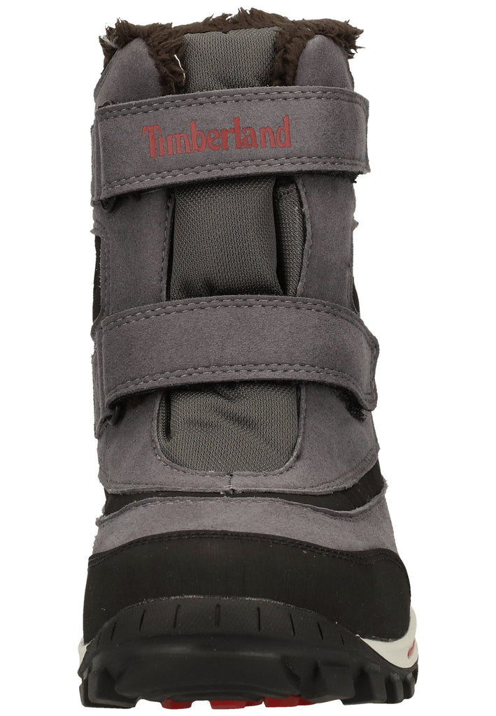 Timberland Stiefelette Textil Grau/Schwarz Warmfutter