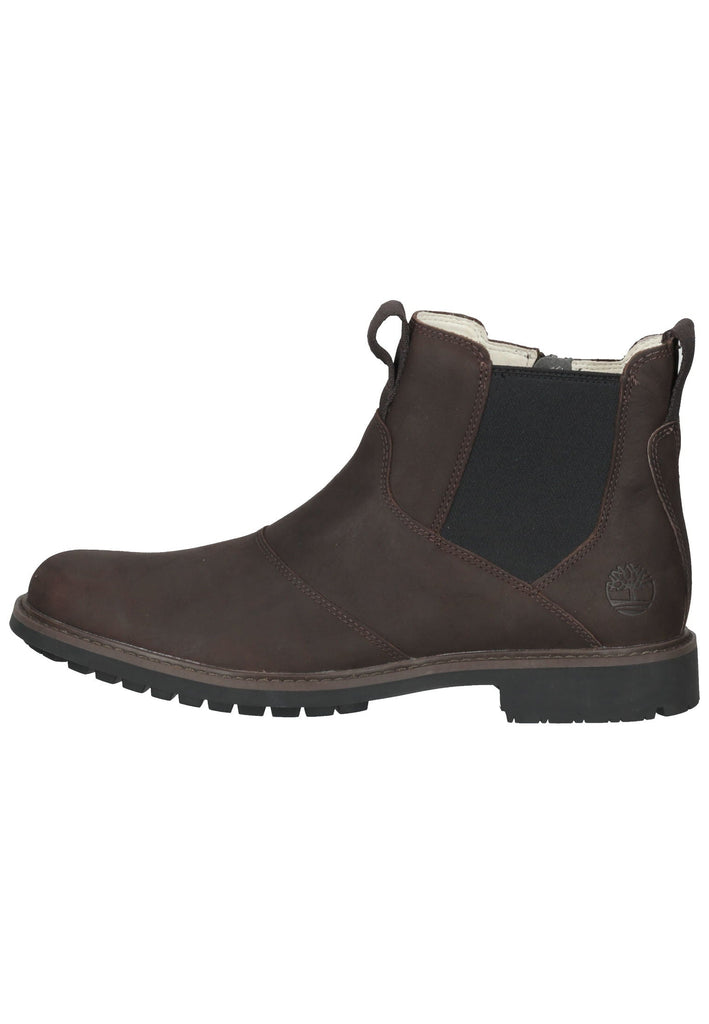 Stiefeletten Timberland Stiefelette Glattleder Dunkelbraun