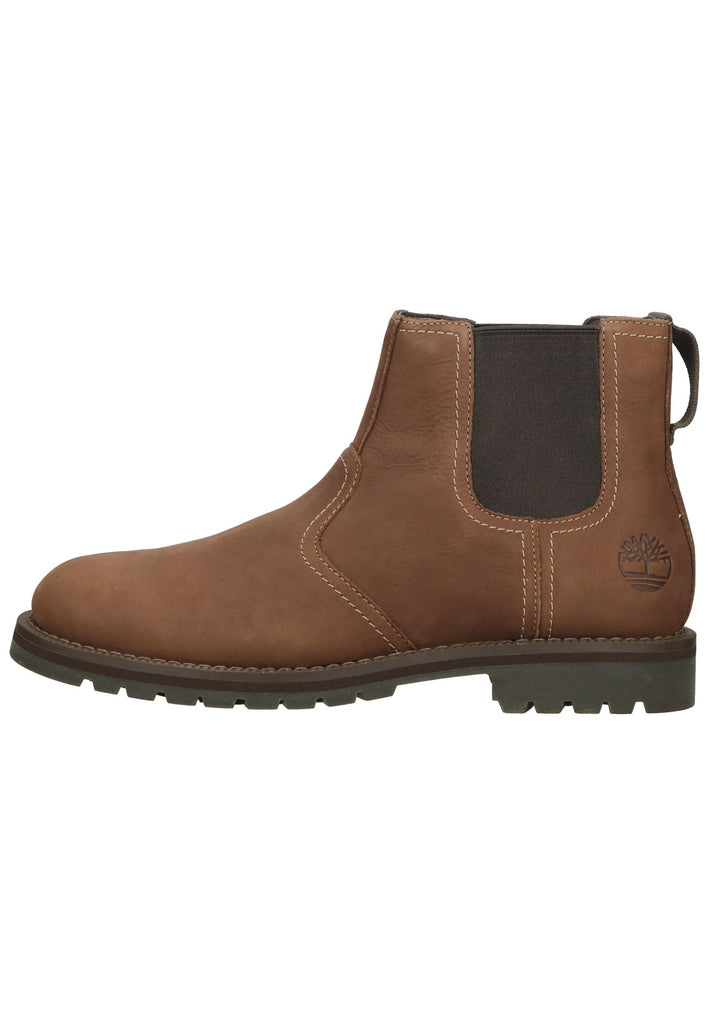 Stiefeletten Timberland Stiefelette Leder Braun