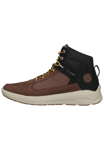 Stiefeletten Timberland Stiefelette Leder/Textil Braun/Schwarz