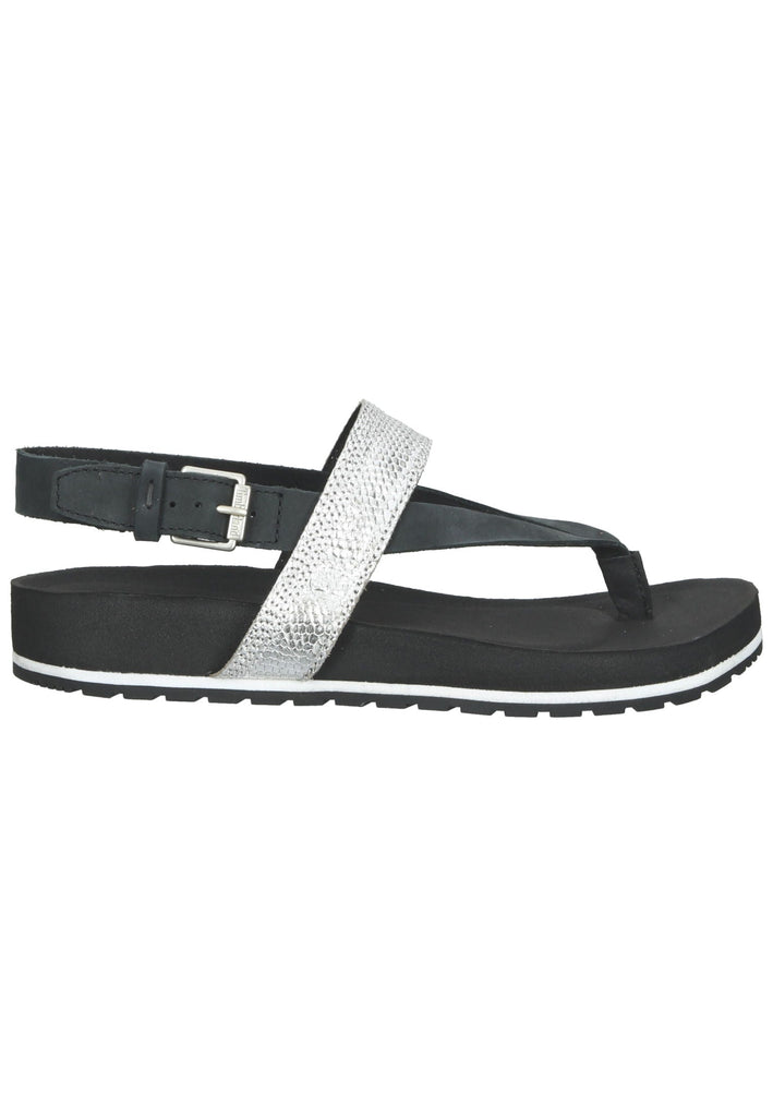 Timberland Zehensteg Leder Schwarz