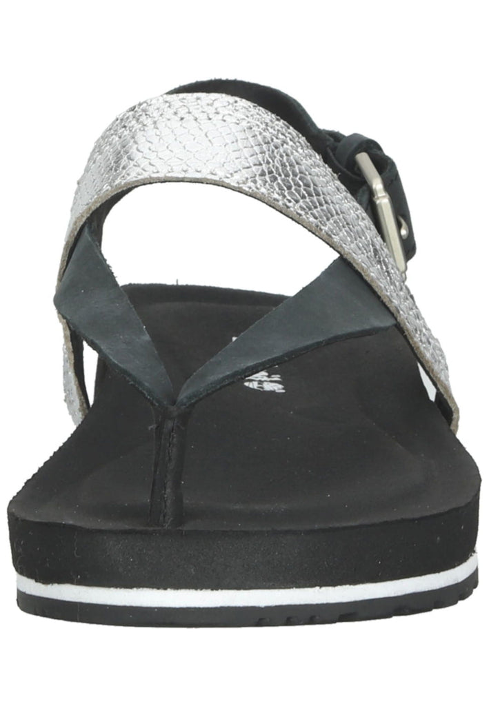 Timberland Zehensteg Leder Schwarz