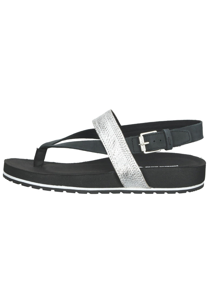 Timberland Zehensteg Leder Schwarz