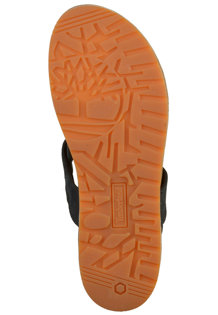 Timberland Zehensteg Leder Schwarz