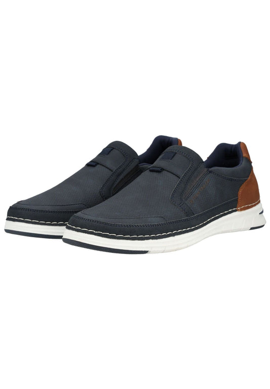 Tom Tailor Slipper Lederimitat Navy