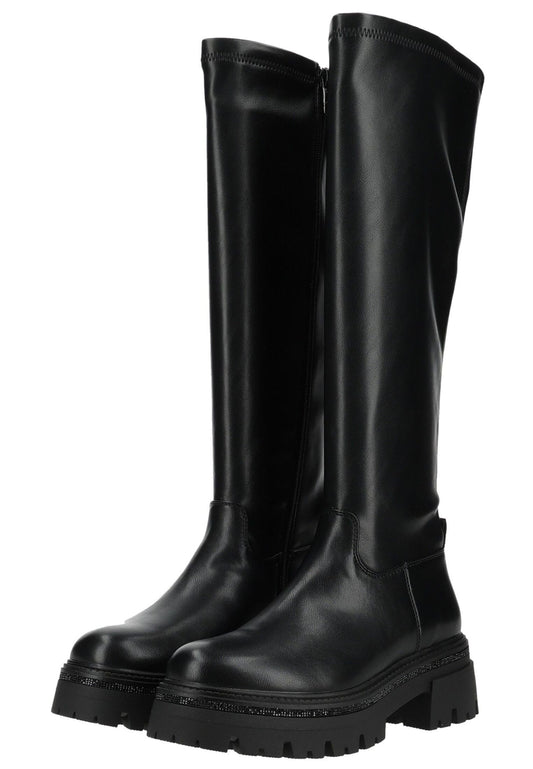 Tom Tailor Stiefel Kautschuk Schwarz