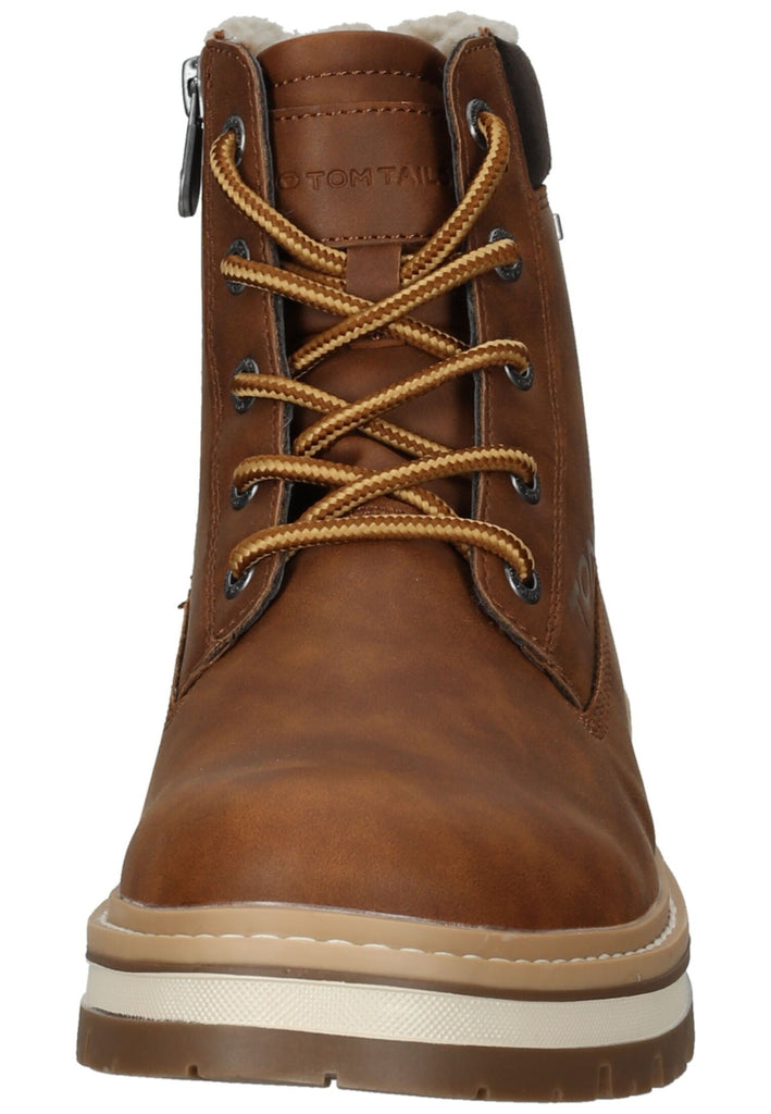 Tom Tailor Stiefel Lederimitat/Textil Nut Warmfutter