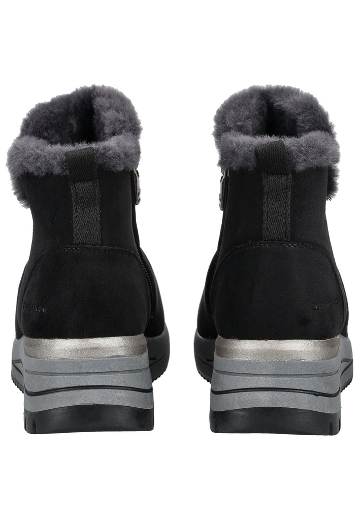 Tom Tailor Stiefel Lederimitat/Textil Schwarz Warmfutter