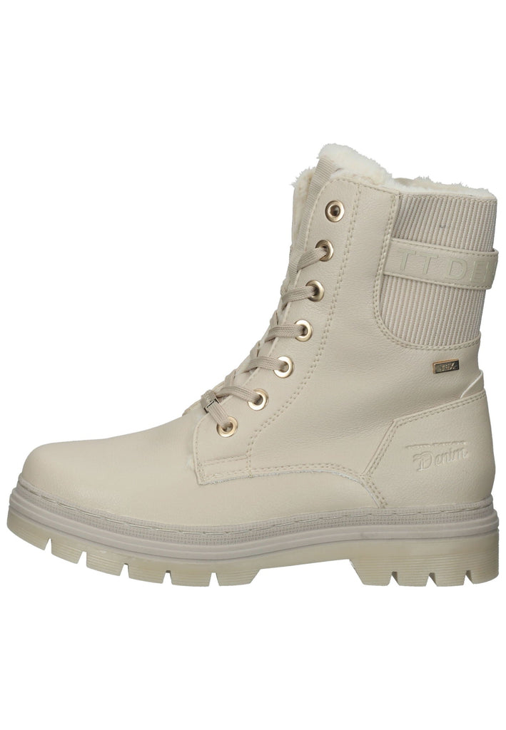 Tom Tailor Stiefelette PU Beige Warmfutter