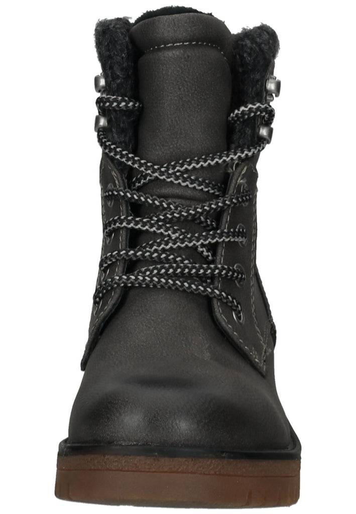 Tom Tailor Stiefelette PU Coal Warmfutter