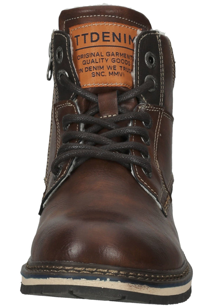 Tom Tailor Stiefelette PU Cognac