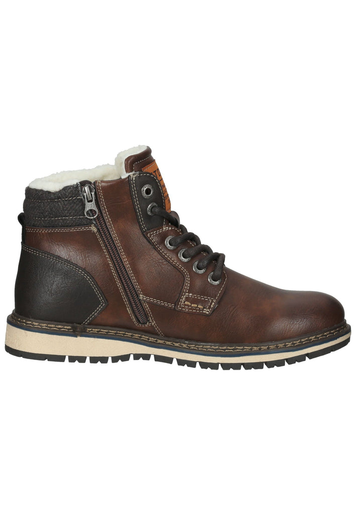 Tom Tailor Stiefelette PU Cognac