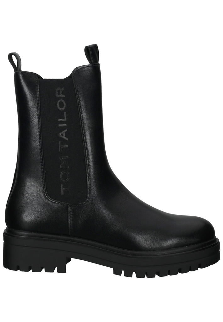 Tom Tailor Stiefelette PU Schwarz