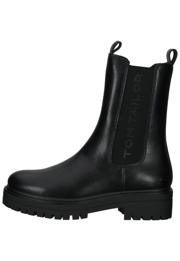 Tom Tailor Stiefelette PU Schwarz