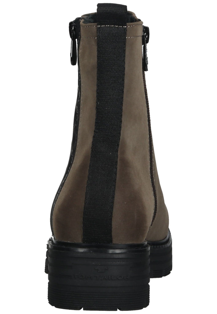 Tom Tailor Stiefelette PU Taupe