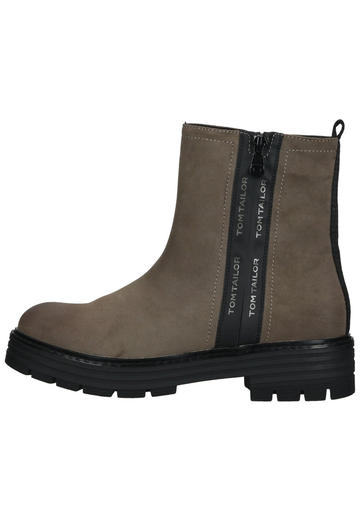 Tom Tailor Stiefelette PU Taupe