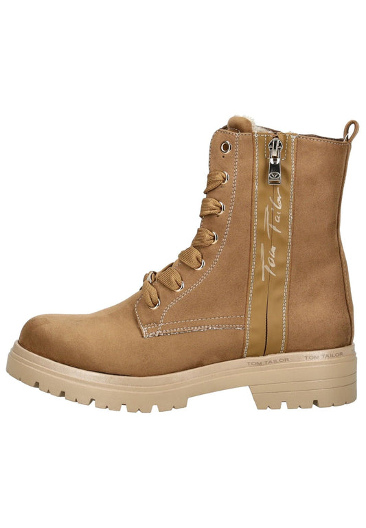 Tom Tailor Stiefelette Textil Sand Warmfutter