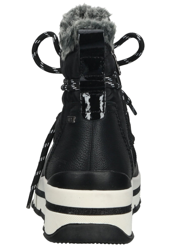 Tom Tailor Stiefelette Textil Schwarz Warmfutter