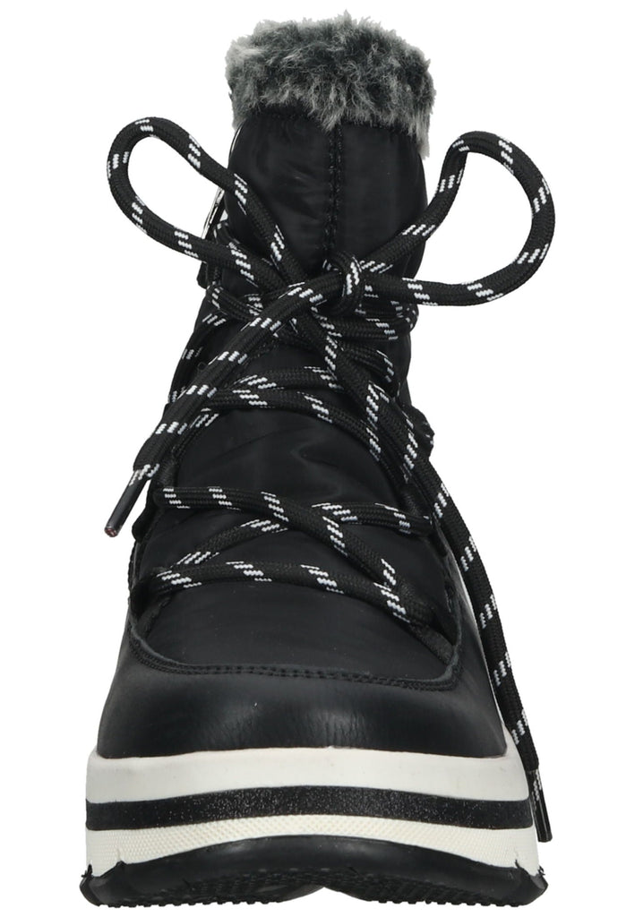 Tom Tailor Stiefelette Textil Schwarz Warmfutter