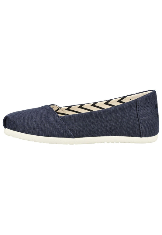 TOMS Ballerinas Textil Navy